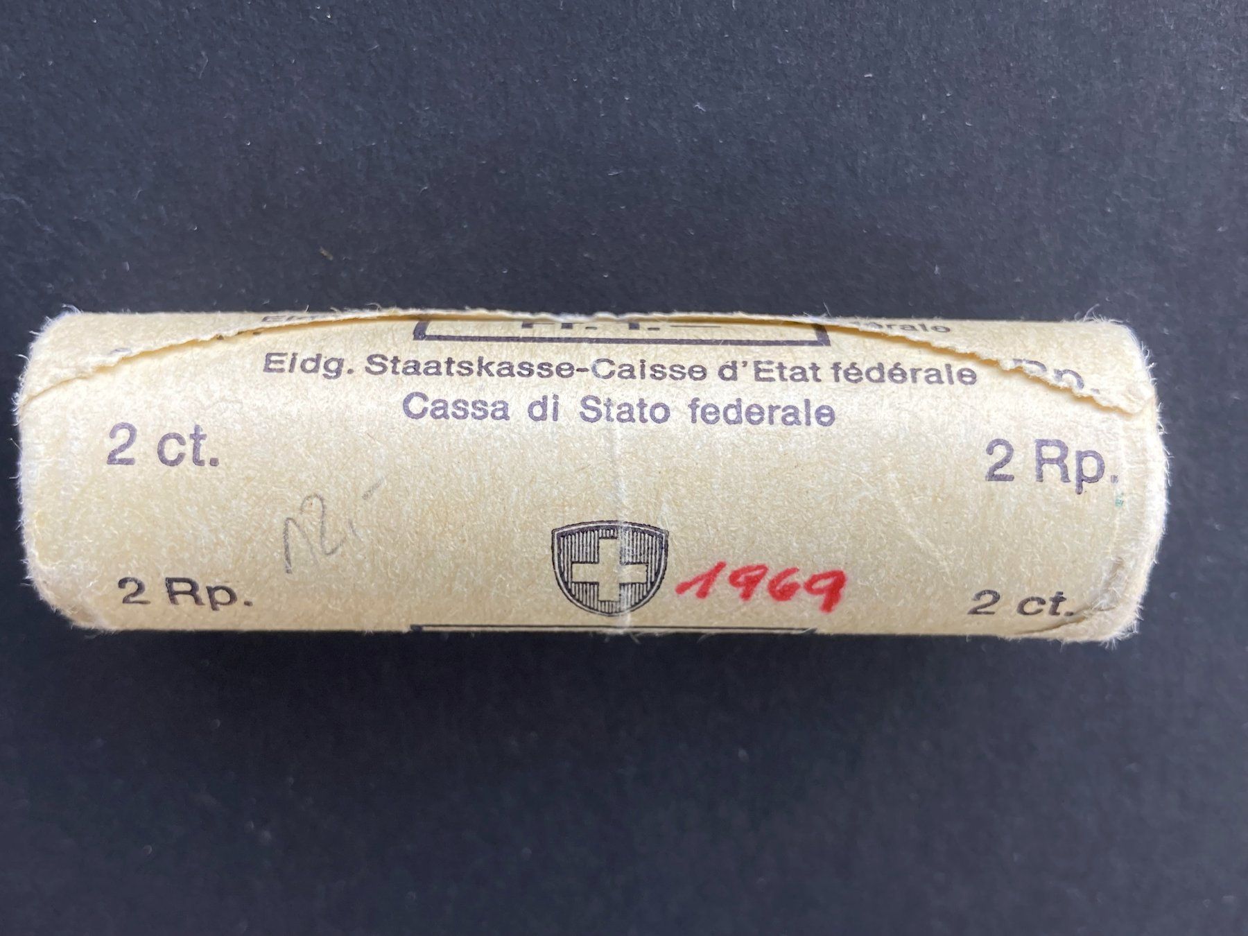 Tutti le monete: Münzrolle ab eidg. Münzstätte – Nuovo e nell'imballaggio originale da Rothenburg venduto da Bison2 6