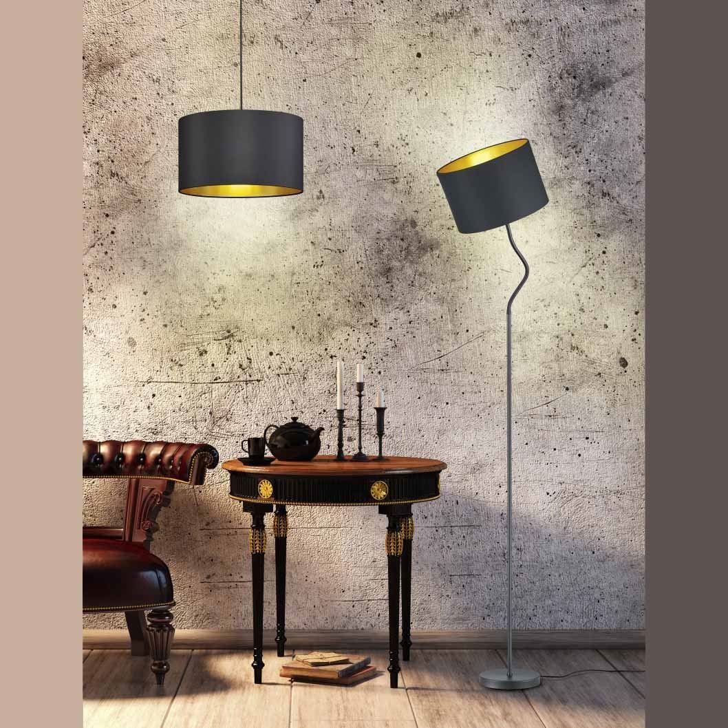 Lampadari & plafoniere: Hängeleuchte, Stoffschirm, 150 cm Höhe – Nuovo (secondo la descrizione) da Kreuzlingen venduto da Smart-Light 1
