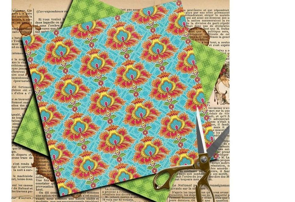 Carta: 12 Blatt Design-Papier, Bastelpapier  NEU – Nuovo e nell'imballaggio originale da Effretikon venduto da wenuss 1