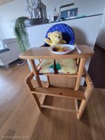 Hochstuhl als Tisch + Stuhl abwandelbar