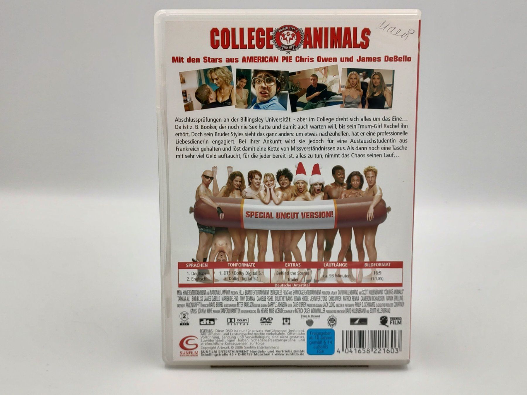Tutti i DVDs: COLLEGE ANIMALS - A-Post Versand nur CHF 2.50! – Usato da Siblingen venduto da goodprice24 1