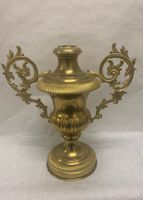 31cm hohe Altarvase Messing - 19 Jh