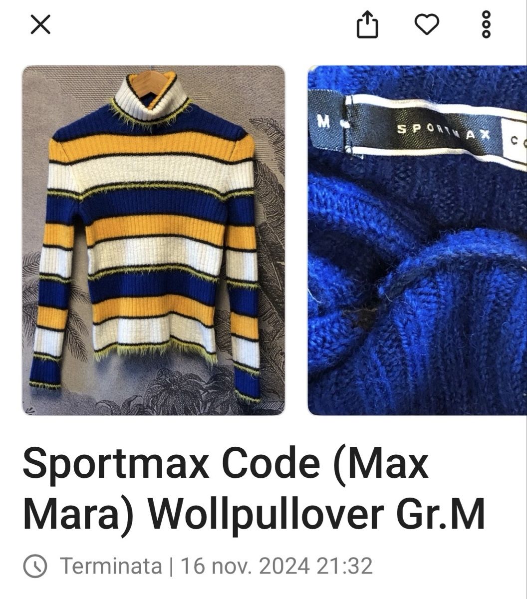 Sportmax Pulls & Sweat-shirts: Max Mara pullover – D'occasion à Pregassona par kat_zh5d 4