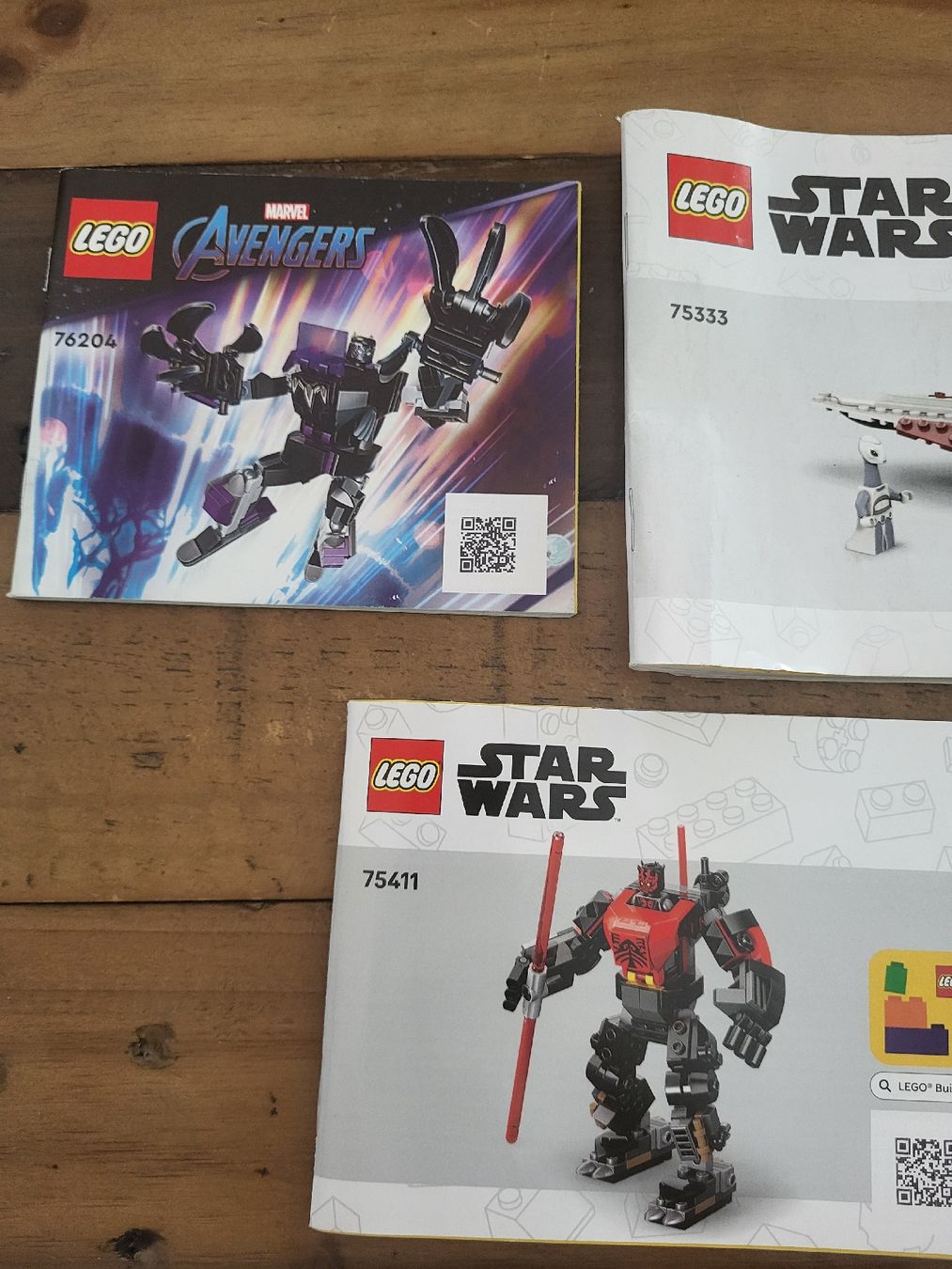Lego Baukästen: Notices LEGO Star Wars & Marvel seules - Lot de 8 sets – Gebraucht aus Ursy von Tchoupitchou 2
