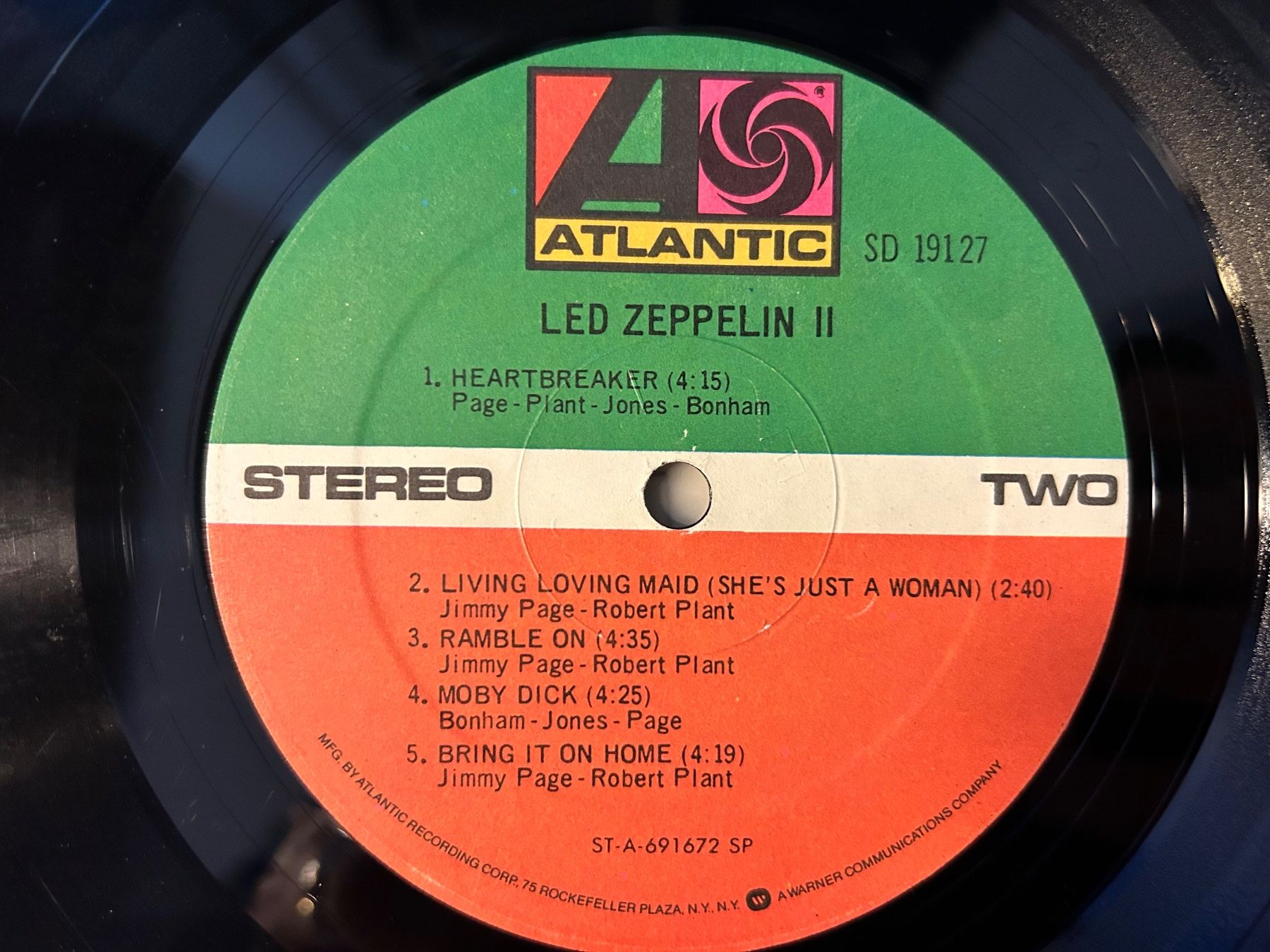 Schallplatten: Led Zeppelin - II LP  Vinyl Klassiker Rock – Gebraucht aus Aesch BL von BlueMusicRecords 6