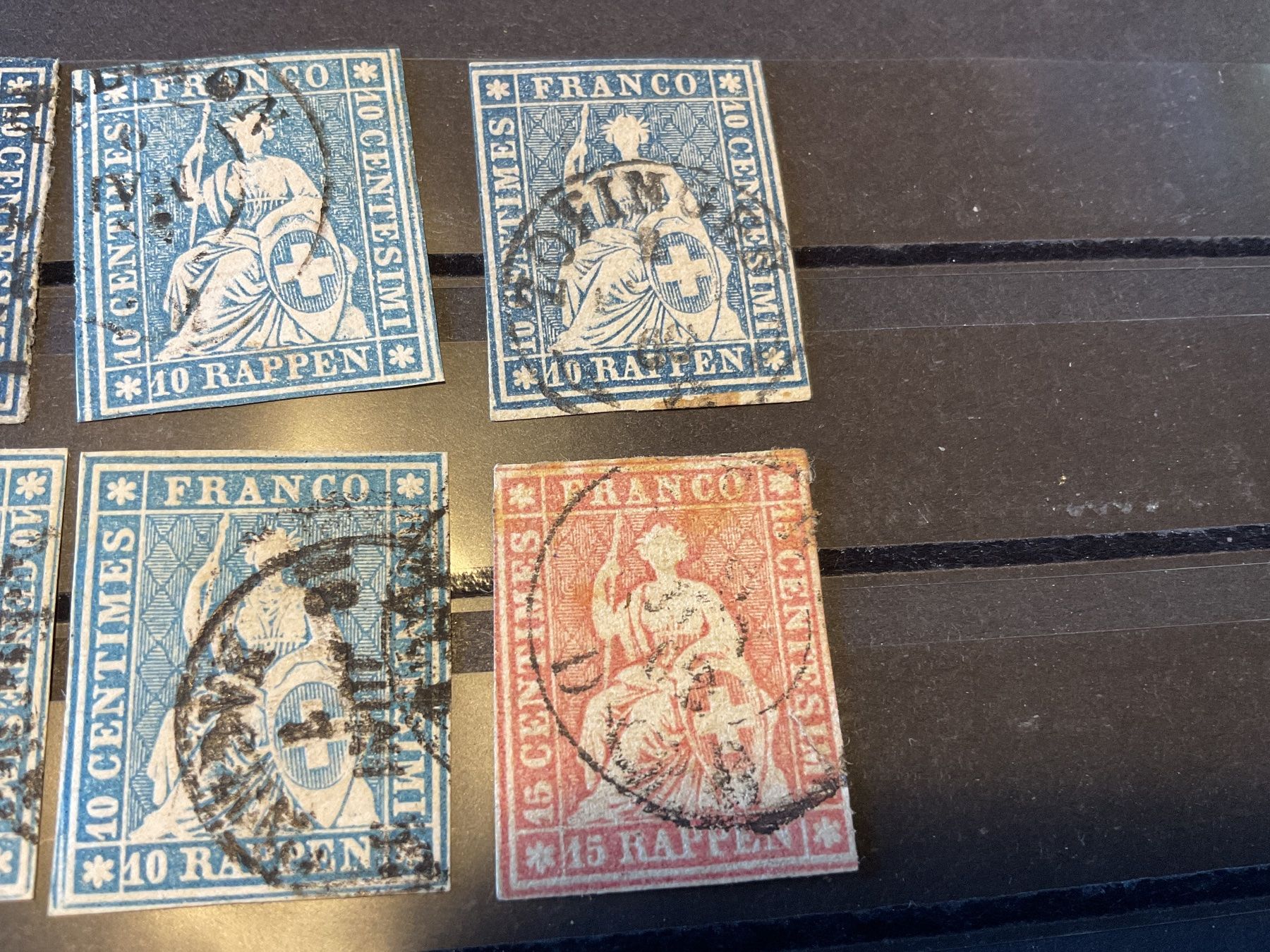 Alle Briefmarken: Strubel Lot – Gebraucht aus Laupen BE von Infulaenzer-5 3