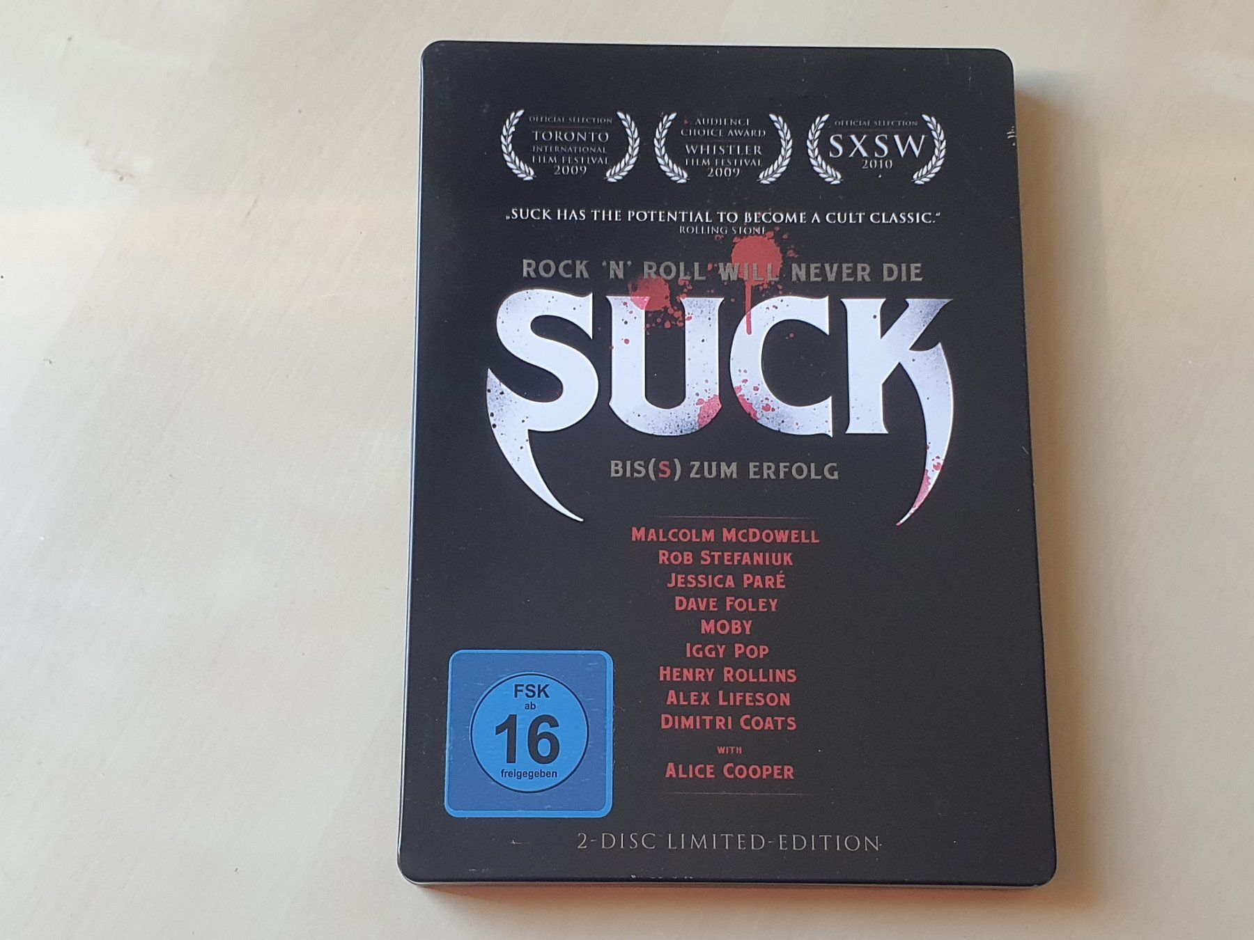 Tous les DVDs: Suck Steelbook – D'occasion à Stansstad par collectorsshop
