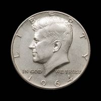 Demi-dollar Kennedy 1964-D – Argent 900‰