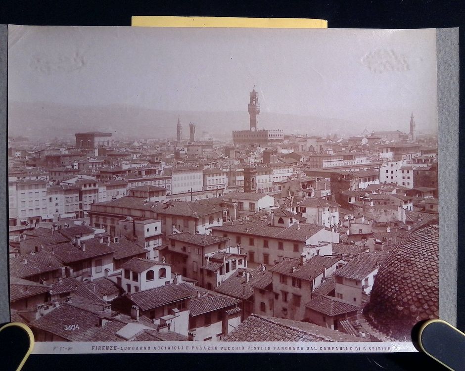 Florenz Italien um 1900 Antikes Foto Ed. Alinari Grossformat (Gebraucht ...
