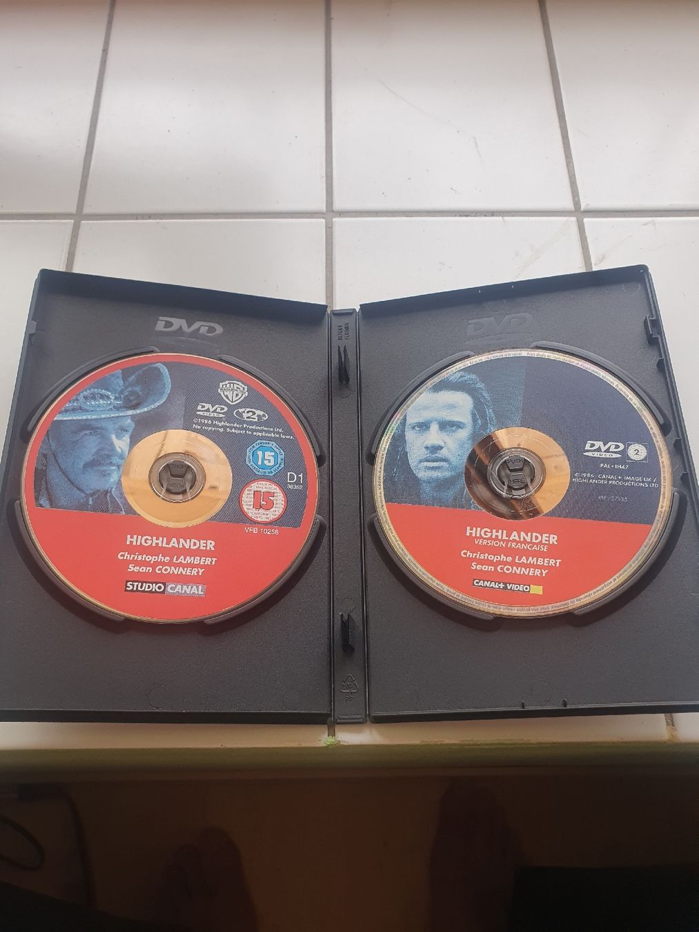 Alle DVDs: Highlander DVD 2 discs French version good condition – Gebraucht aus Etoy von SamuelausderSchweiz 2