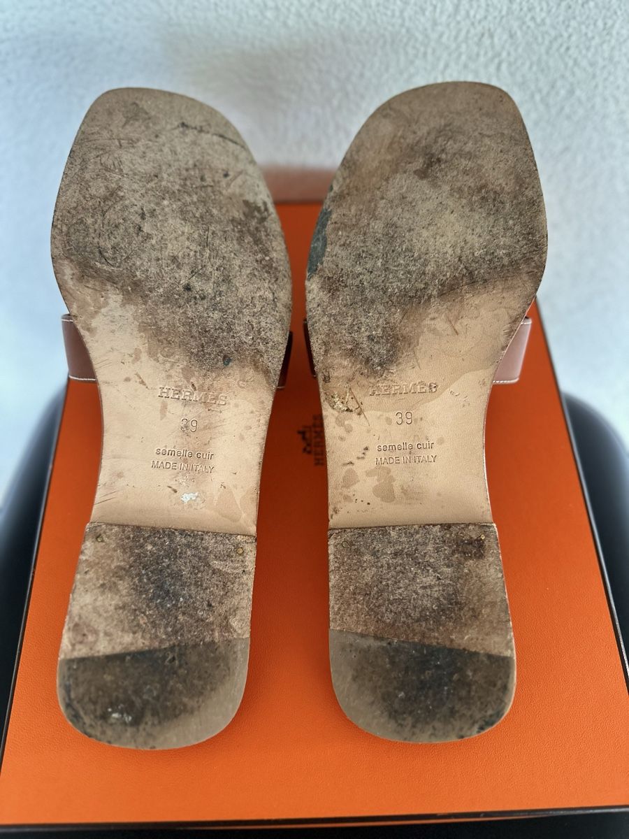Hermès Scarpe da donna: Original Hermès Sandalen Oran – Usato da Buchs ZH venduto da Molly38 4