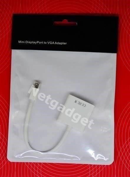 Unità & Adattatore: Mini DisplayPort DP auf VGA Adapter-Mac – Nuovo e nell'imballaggio originale da Yverdon-les-Bains venduto da Netgadget 6