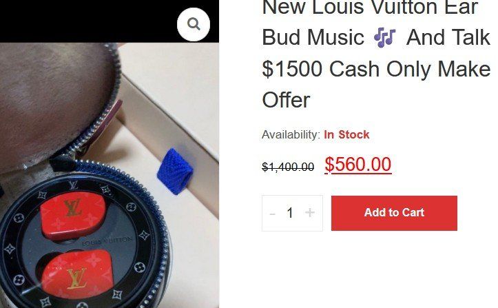 Kopfhörer: Louis Vuitton Kopfhörer / écouteurs – Gebraucht aus Collonges von Auganien 8