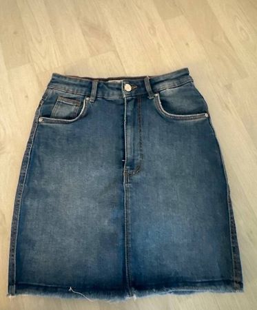 Zara Jeansrock XS, Minirock