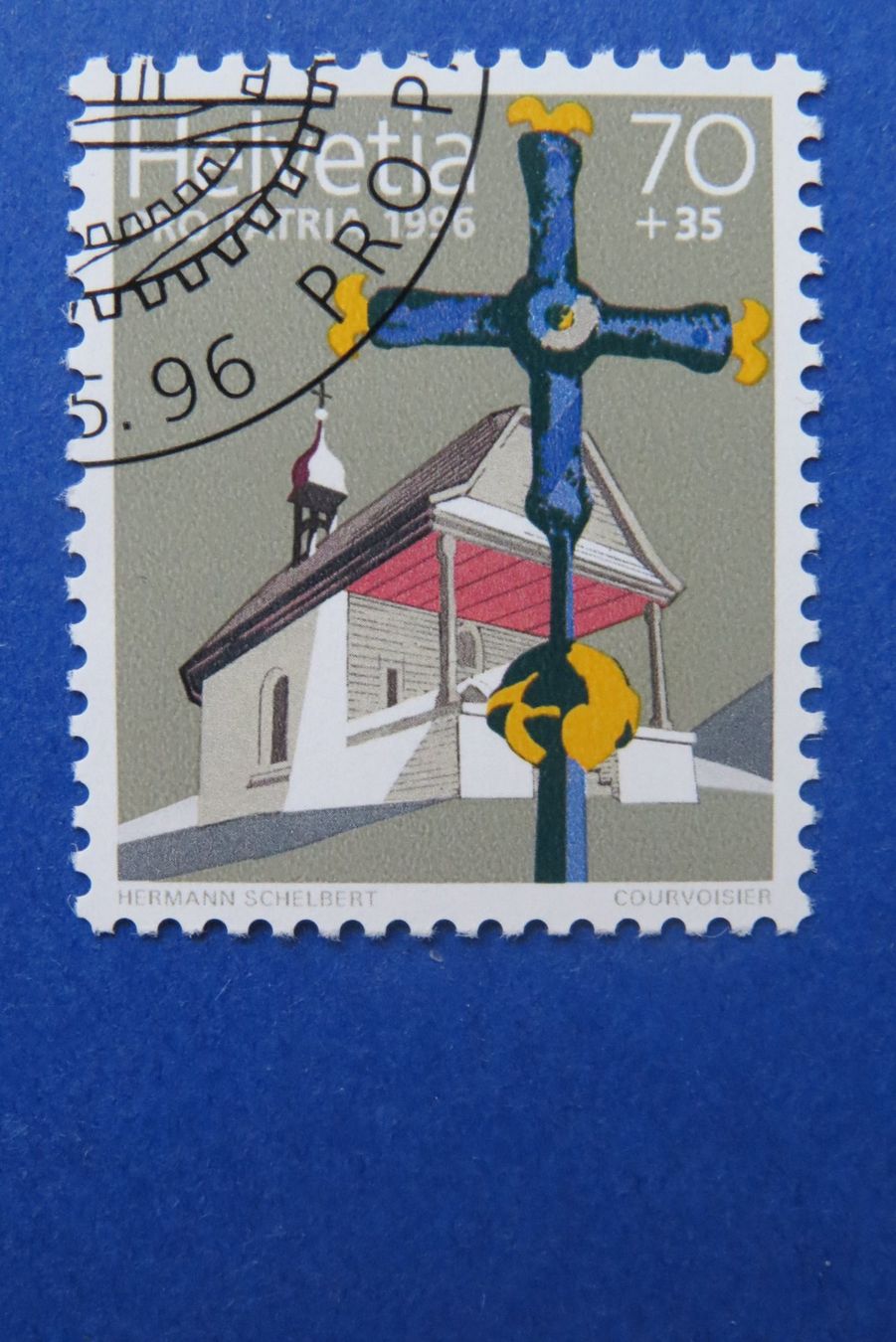 Tutti i francobolli: Serie Pro Patria 1996 - off.Ersttag-Eckstempel BERN – Usato da Brunnen venduto da Kumari 1