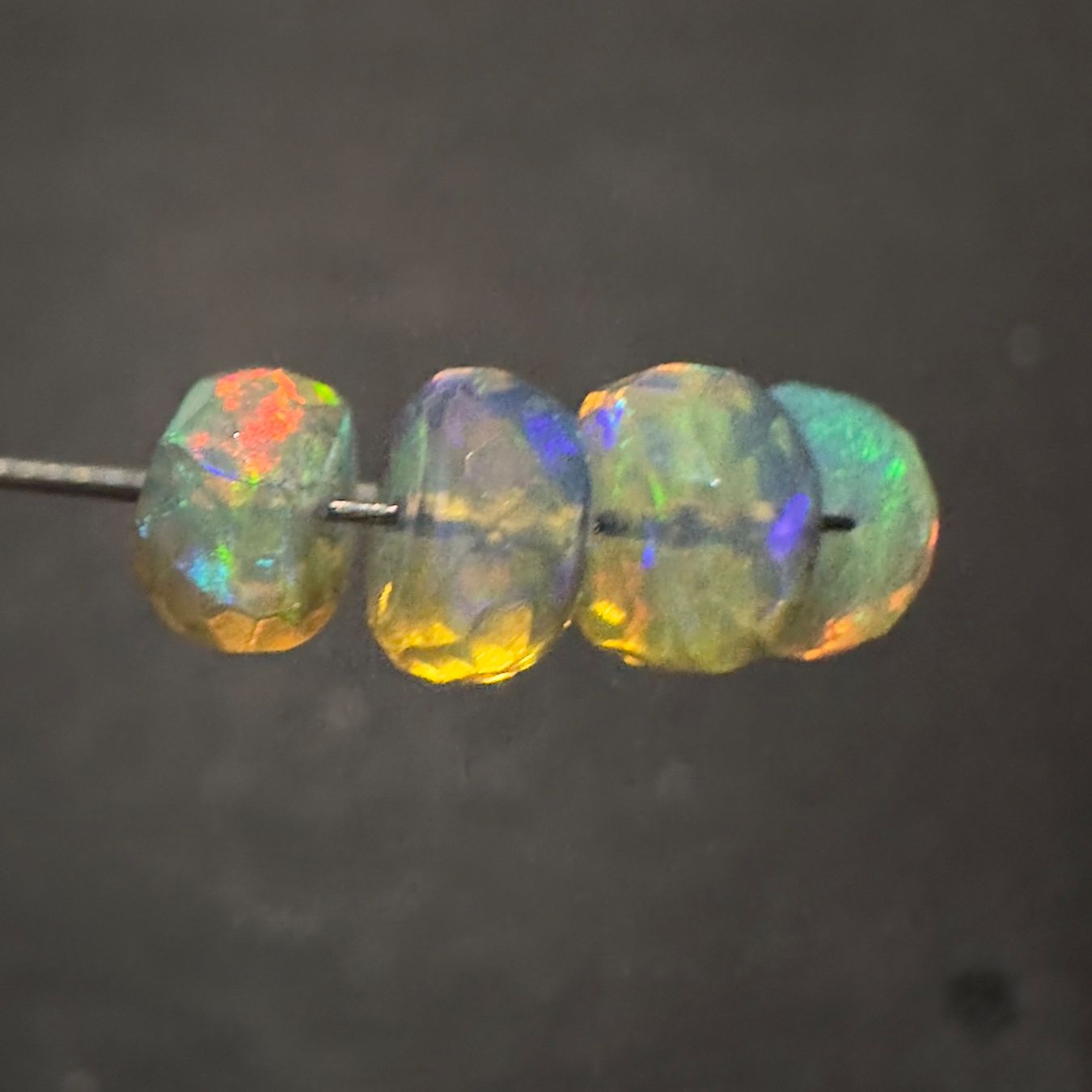 Pietre preziose: 2.75 ct - Natural Ethiopian Opal Beads - 6 Pcs – Nuovo (secondo la descrizione) da Zürich venduto da Yoohooz 3