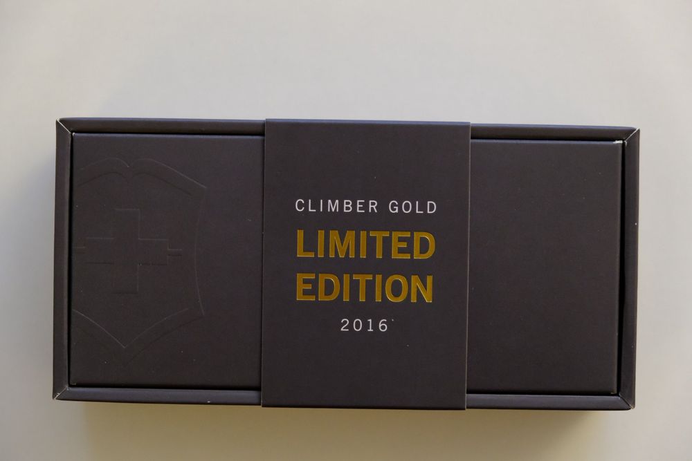 Climber gold limited online edition 2016