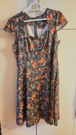 Voodoo Vixen Vintage Kleid Grösse 2XL 44 46