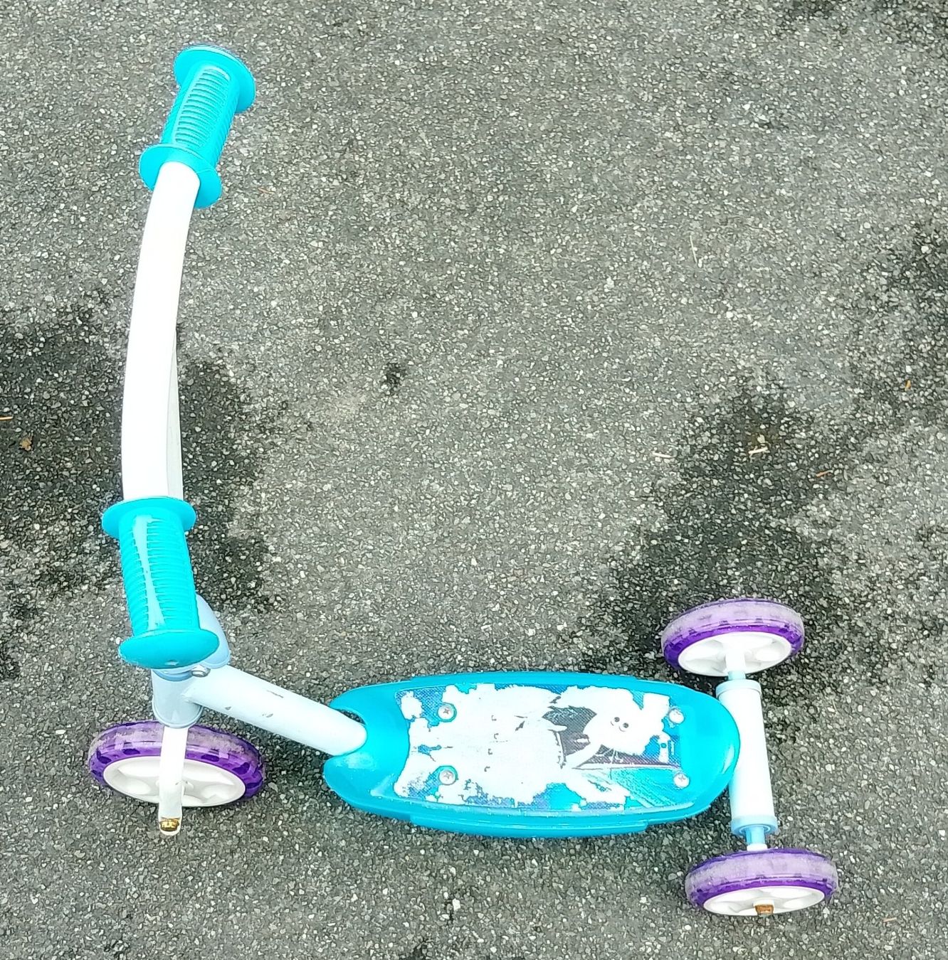 Smoby Kickboard: Kinderscooter blau – Usato da Oberrohrdorf venduto da Mik_6hxw 3