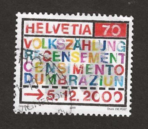 Tutti i francobolli: 2000 Z 1005 Gebraucht – Usato da Susten venduto da lmf_98wh
