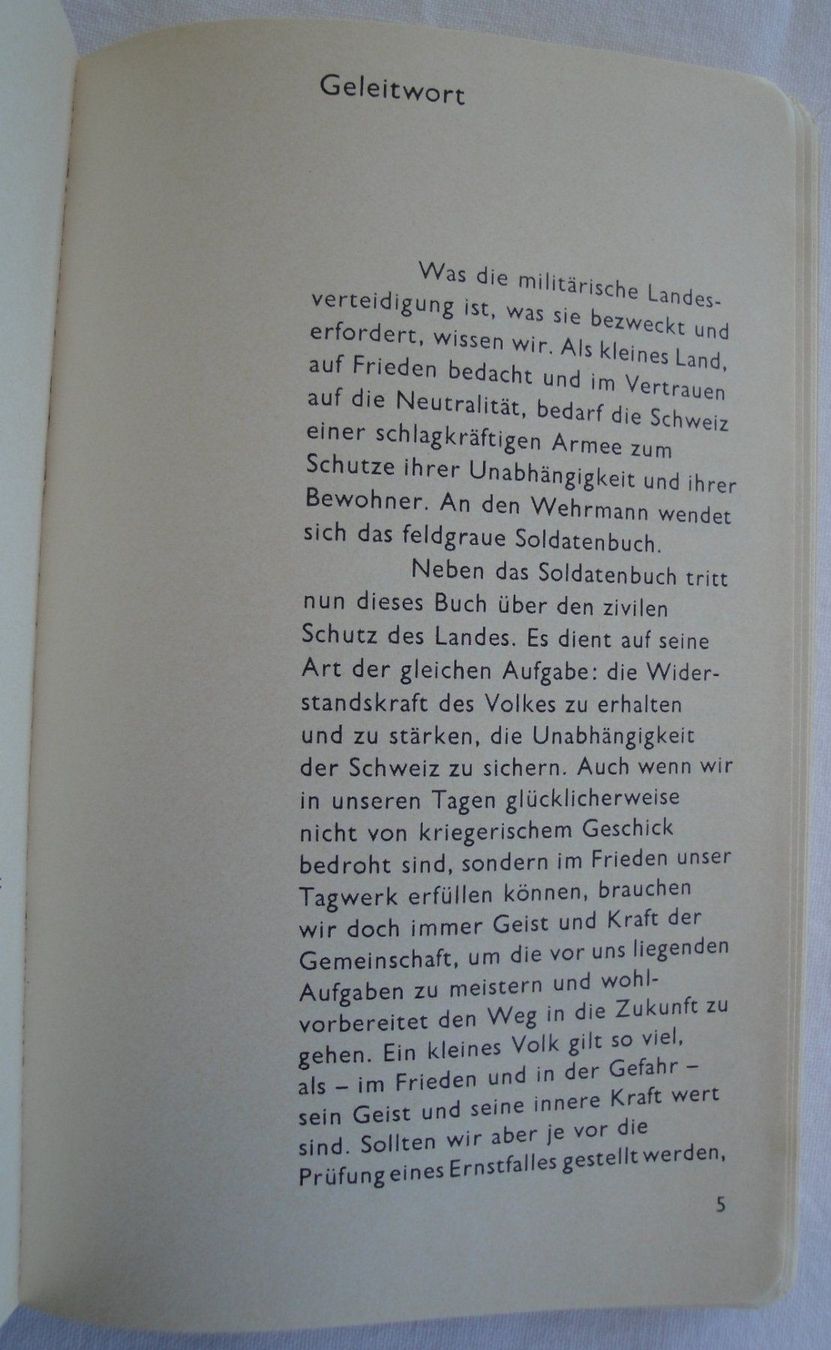 Livres: Zivilverteidigung – D'occasion à Schaffhausen par Hottschili 3