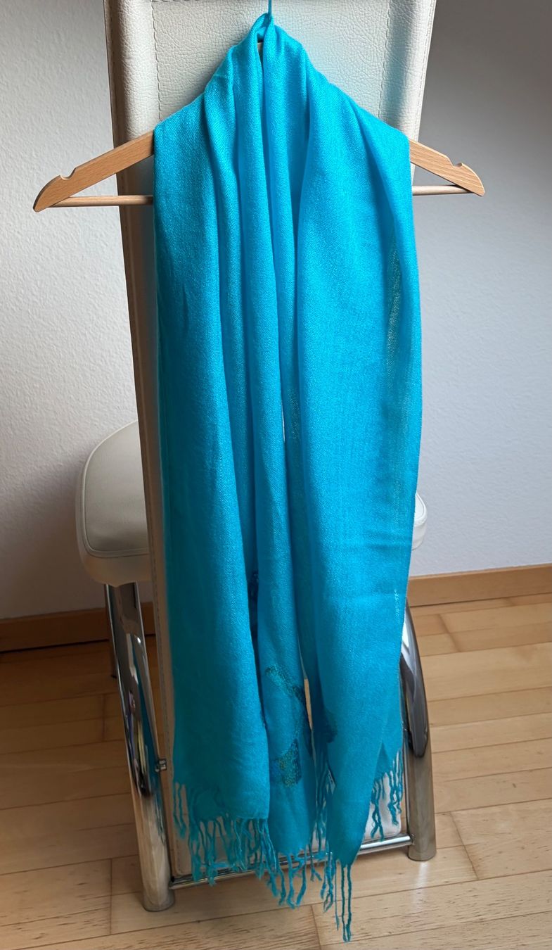 Foulards, Tücher & Schals: Kaschmir / Seide Pashmina – Gebraucht aus Unterägeri von Jutka_04 6