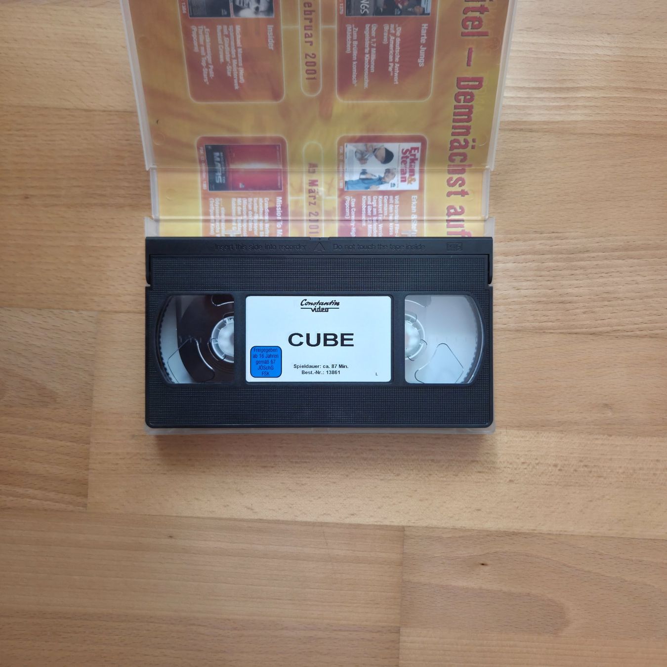 Tutti i VHS: CUBE VHS Videolassette Kult Constanin Video – Usato da Zürich venduto da Wickeddude 6
