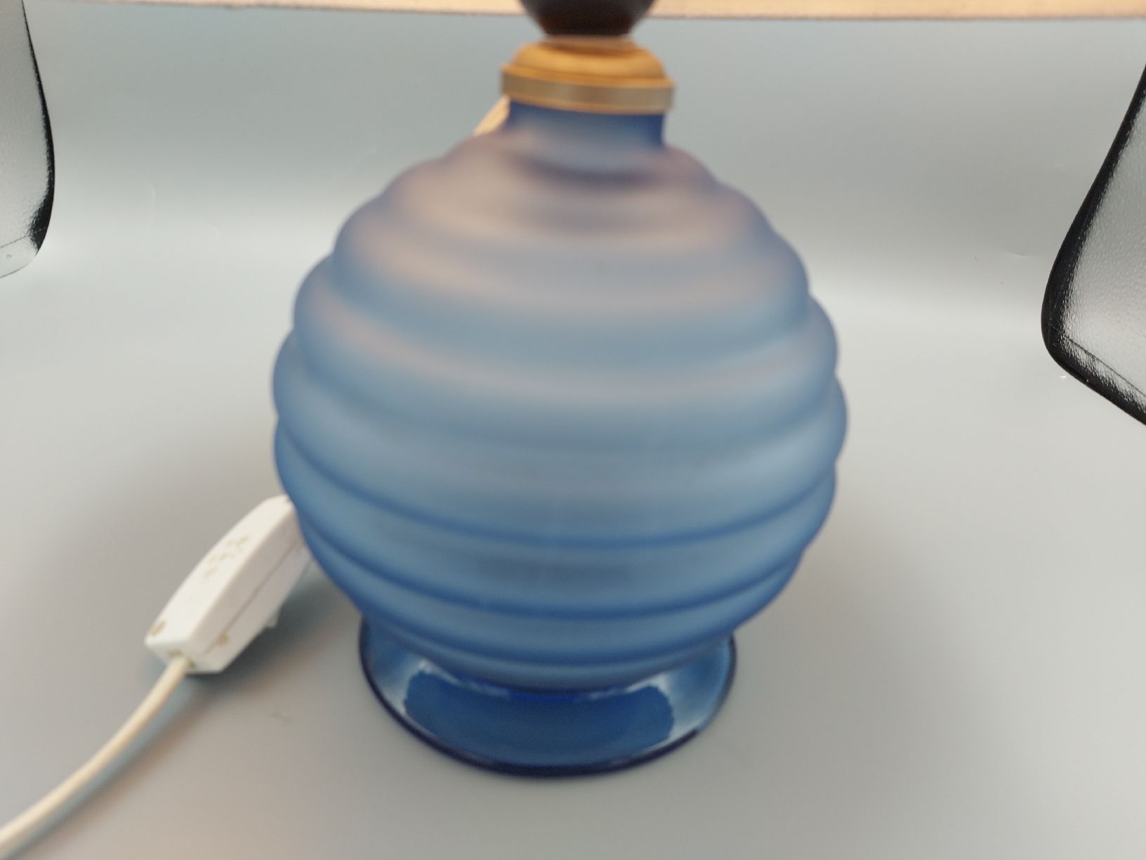 Lampade: Art Deco Tischlampe aus Glas – Usato da Ostermundigen venduto da son_vd9k 3
