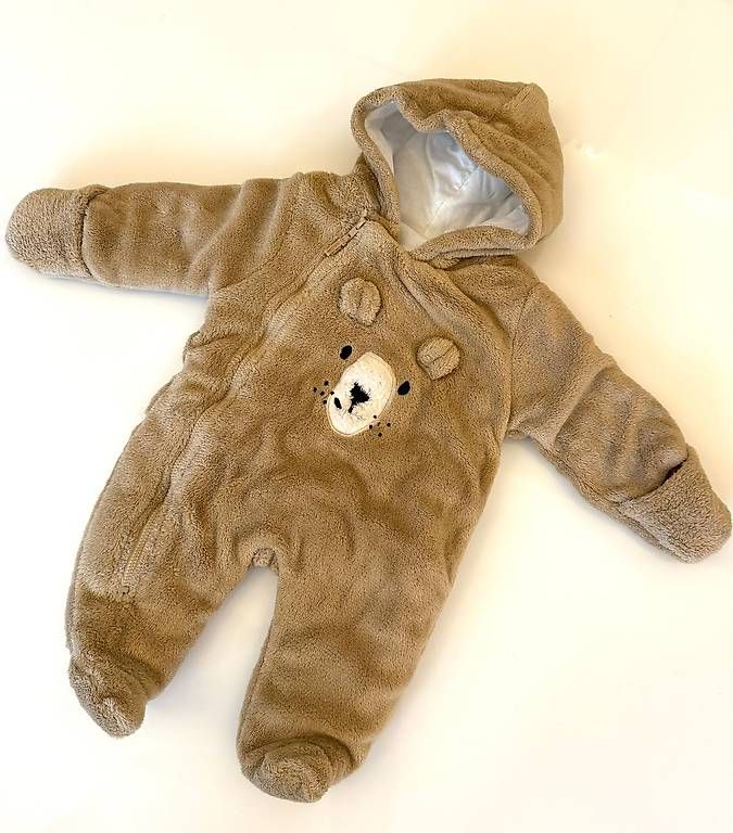 Pigiama & Simili: Winter Baby-Strampler mit Kapuze, Gr. 56 – Usato da Dietikon venduto da ing_f9sy