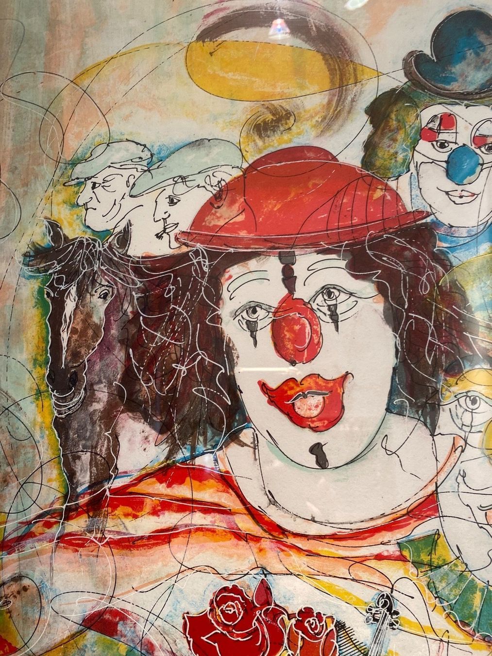 Foto & Immagini: Clown Bild 90 mal 72 cm – Usato da Kriens venduto da Mollinos 4