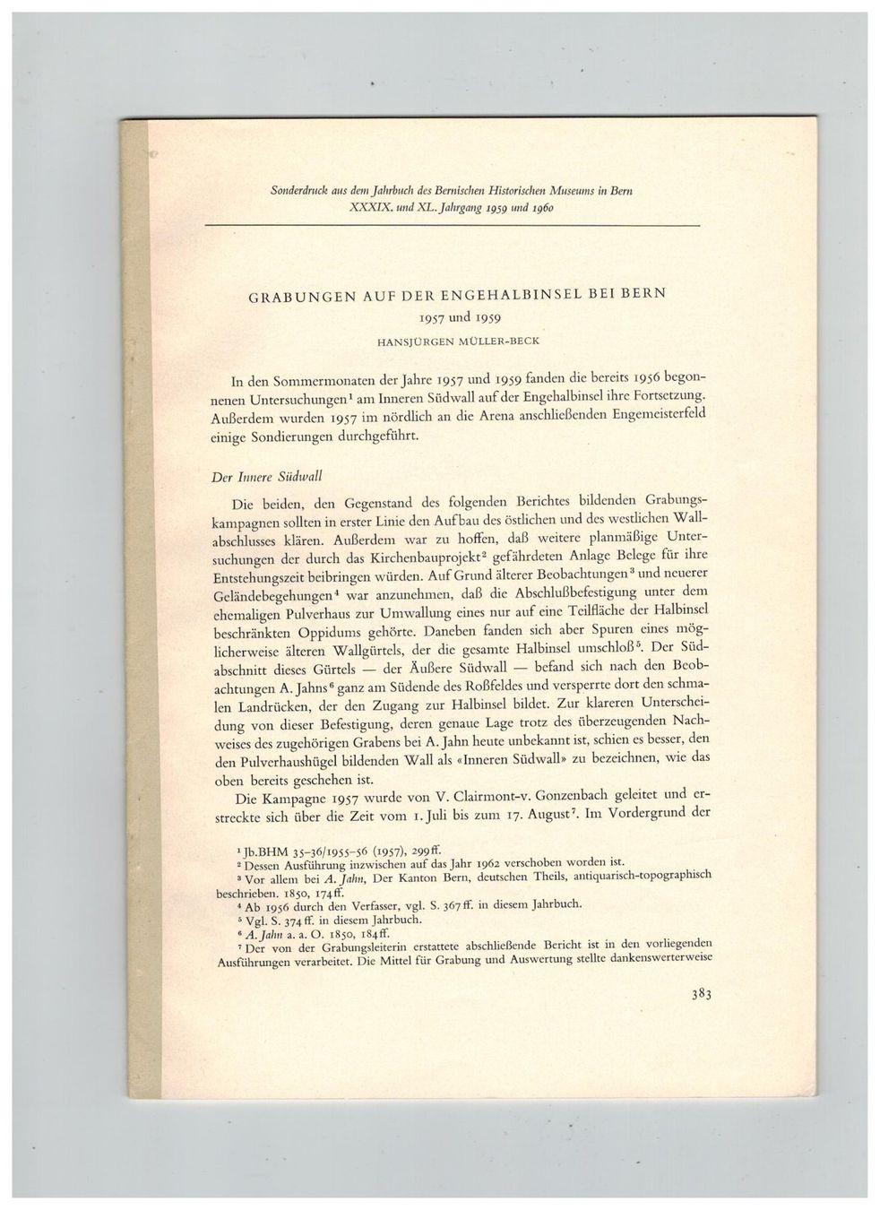 Bücher: Archäologie: Engehalbinsel bei Bern – Gebraucht aus Biel-Benken BL von rud_yc8p