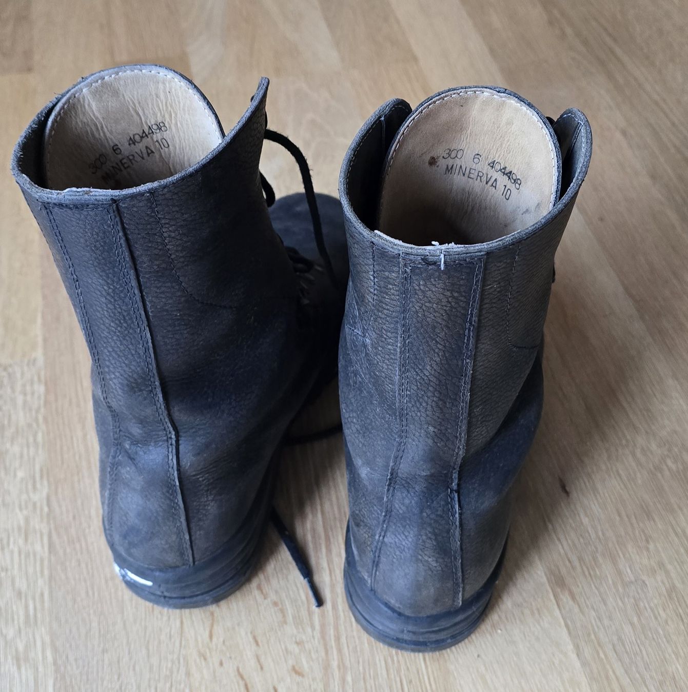 Minerva Herrenschuhe: Kampfstiefel Minerva 10 Grösse 45/46 – Gebraucht aus Kirchberg BE von HotWheelsSammler 1