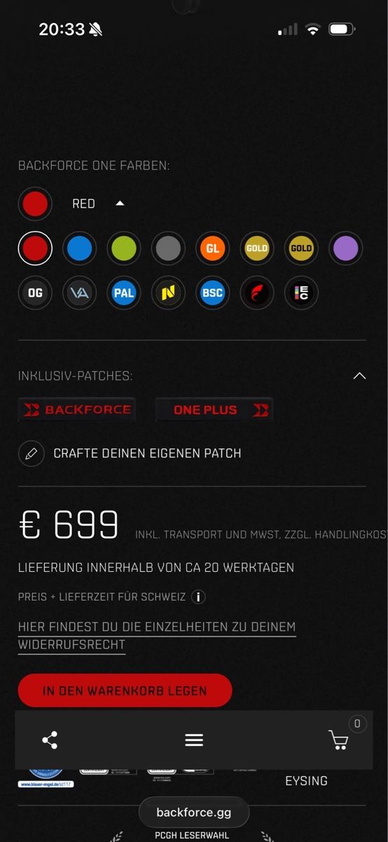 Stühle: Gaming  Stuhl  – Gebraucht aus Ins von fab_9l6l 8