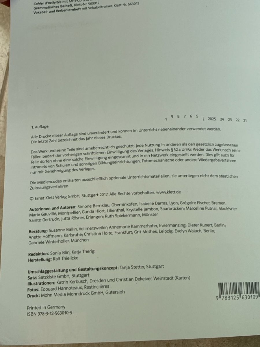 Livres: Le cours intensif 2, neuwertig – Neuf (Voir description) à Aesch BL par Bergfloh10 4