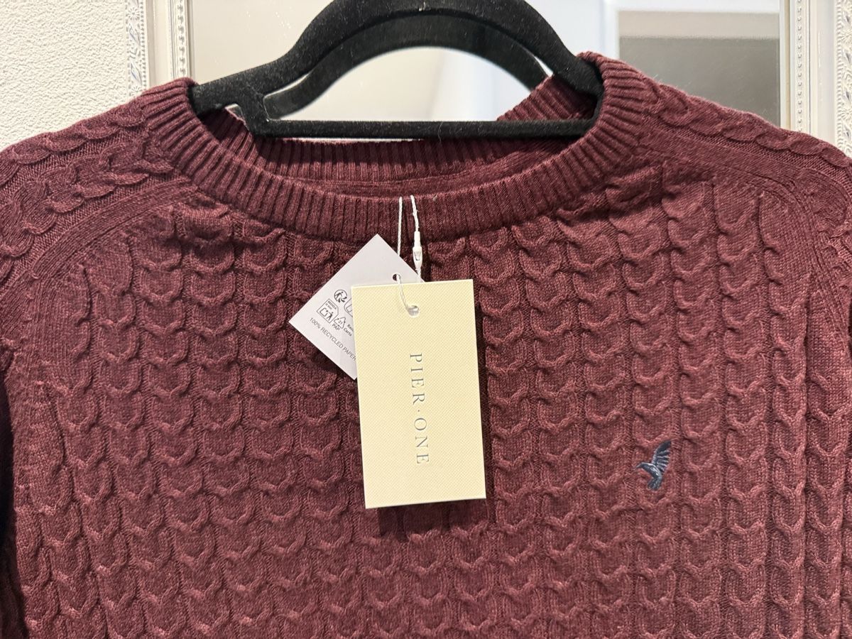 Maglioni & Felpe: Herren Pullover Grösse XL.  Neu Farbe- Mottled bordeaux – Nuovo (secondo la descrizione) da Pfeffikon LU venduto da pepino17 5