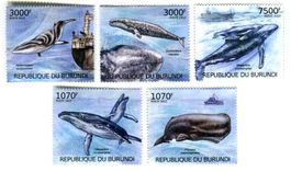 Briefmarken "Wale". Burundi.