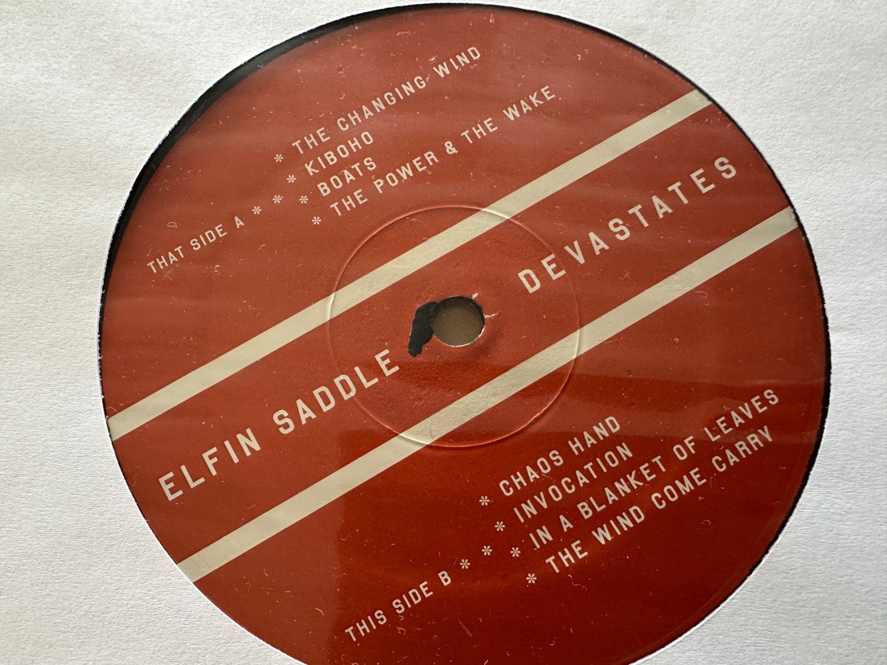 Dischi in vinile: ELFIN SADDLE LP DEVASTATES - CONSTELLATION RECORDS – Nuovo (secondo la descrizione) da Sion venduto da jaipur1401 4