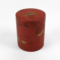 Beautiful unique piece Ancient Tea box, Japan, 20th c 🎁