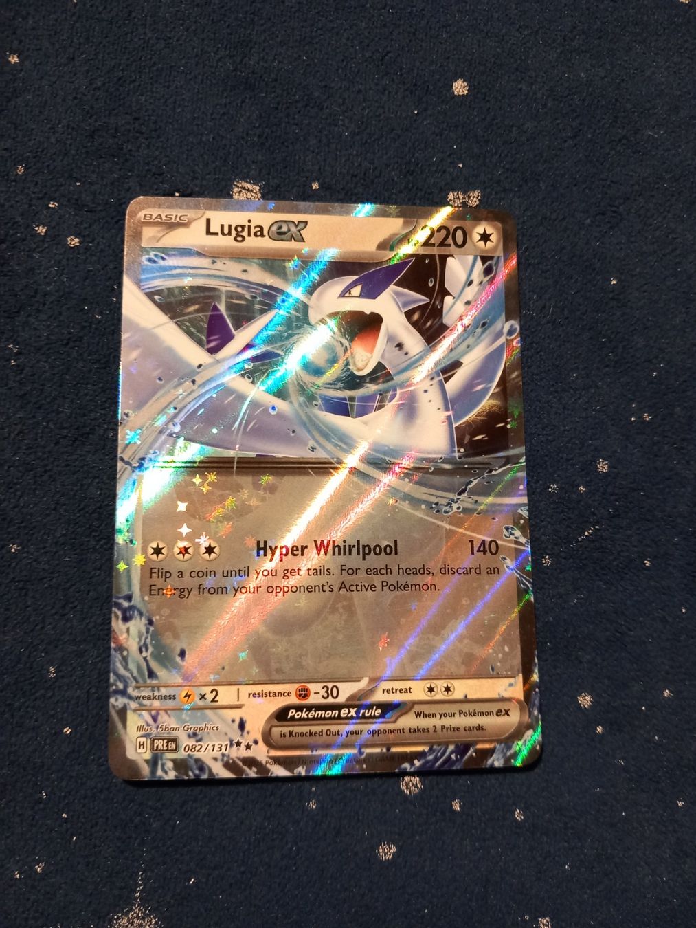 Pokémon Carte collezionabili: Lugia EX (EN) Prismatic Evolution - PRE 082/131 – Nuovo (secondo la descrizione) da Hinterfultigen venduto da Marcel2112