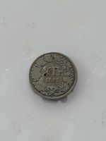 1/2 Franken 1881  sehr Rar