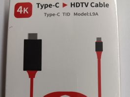USB Type C to HDMI Adapterkabel 2meter