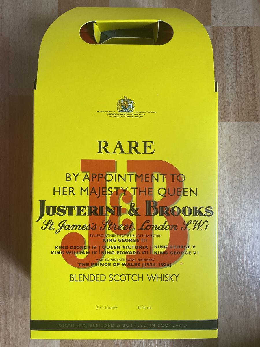 Bevande alcoliche: 2x1Liter J&B Scotch Whisky 40% – Nuovo e nell'imballaggio originale da St. Gallen venduto da mai_gd7k