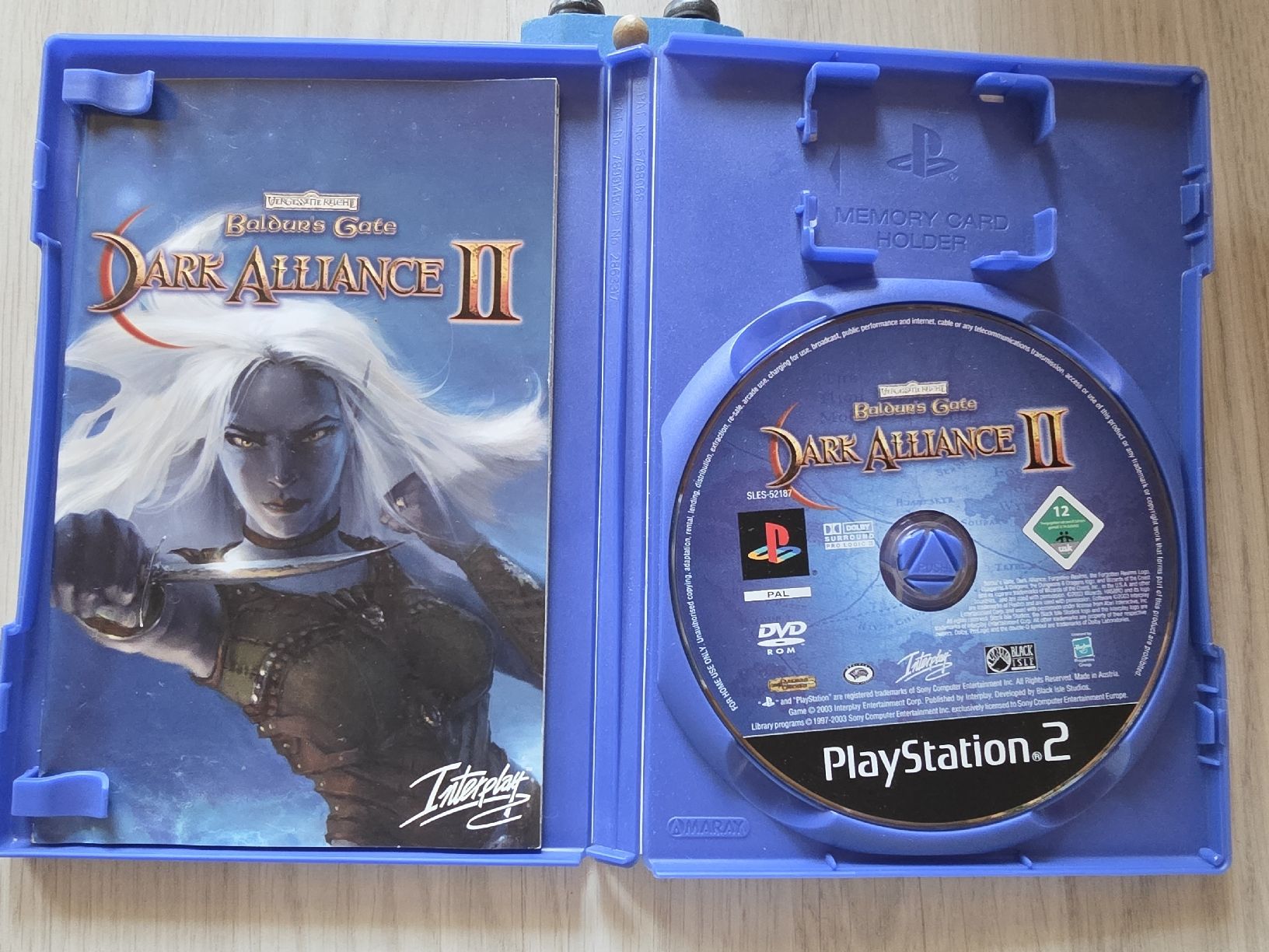Sony Giochi: Baldur's Gate Dark Alliance PS2 Paket – Usato da Tafers venduto da whereyogamesat 1