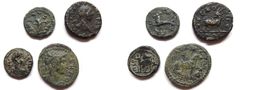 lot 4 roman provincial coins (2-3rd century AD)