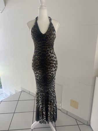 Class Roberto Cavalli Kleid, Leopardenmuster, Gr. S!