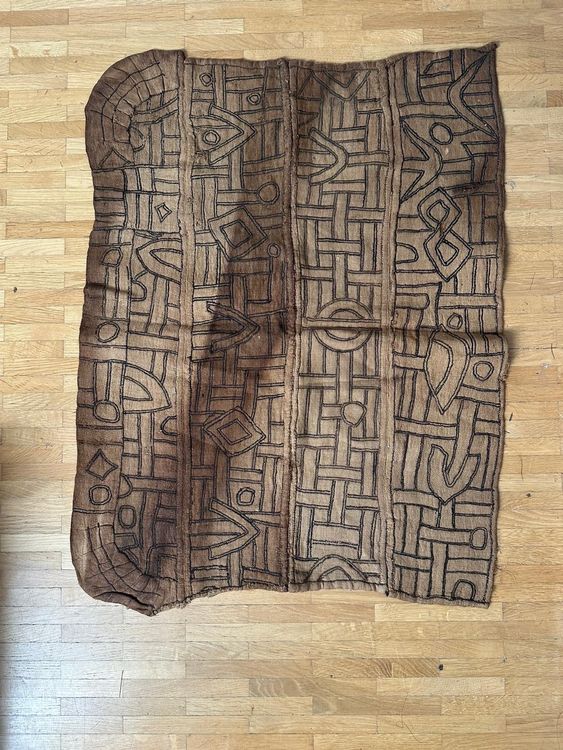 Afrika Duschvorhang – Landkarte Von Afrika, Polyester, 183x183 Cm, Mit 12 Haken, Boho Stil
