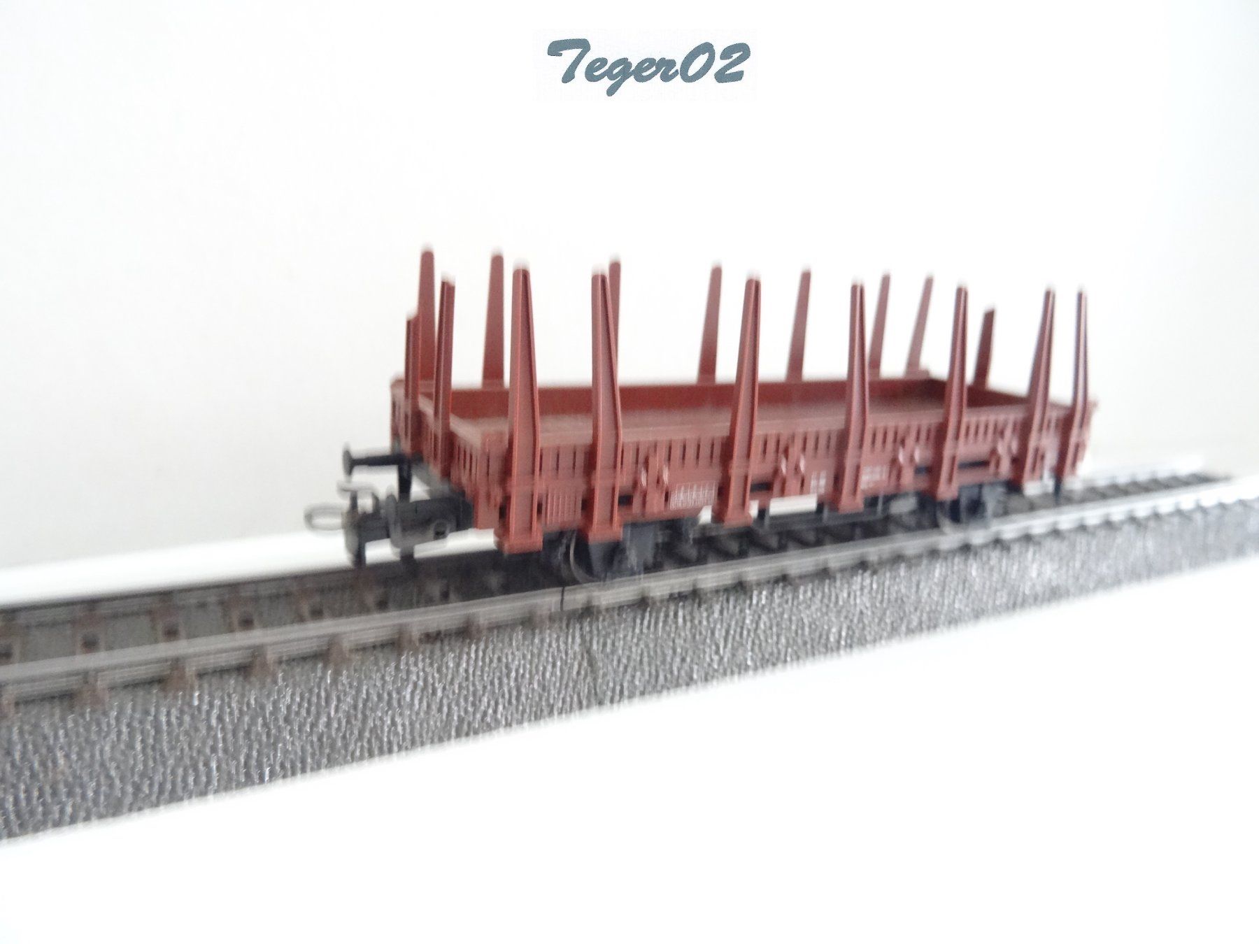 Märklin Modellini di ferrovie: Märklin. H0 4459 Rungenwagen – Usato da Hochdorf venduto da Teger02