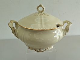 Suppenterrine Porzellan Elfenbein - Barock - Tabor