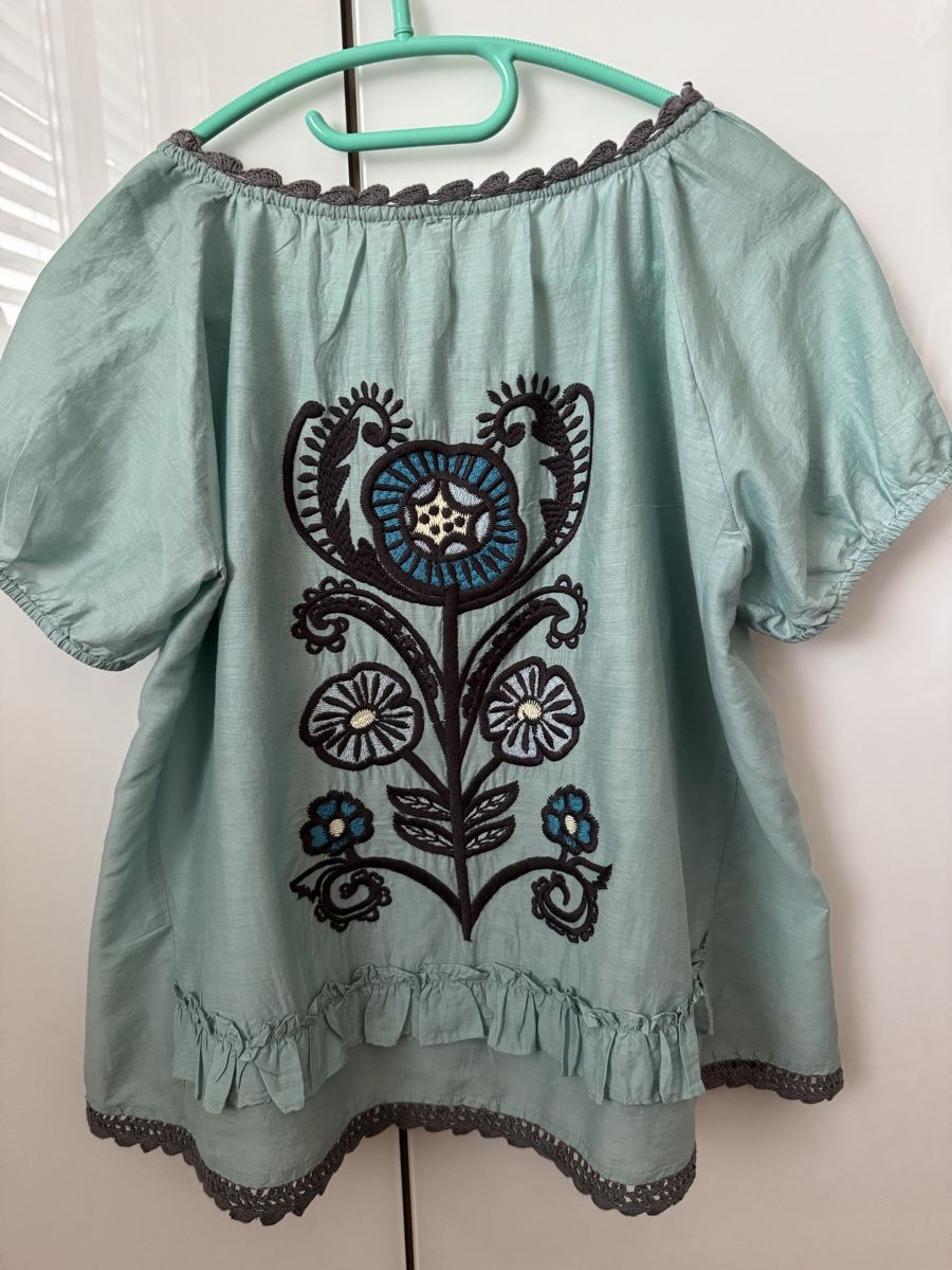 Odd Molly Camicette: Odd Molly Sommer Blusen mit Stickerei – Usato da Schöftland venduto da Guccigirl 1