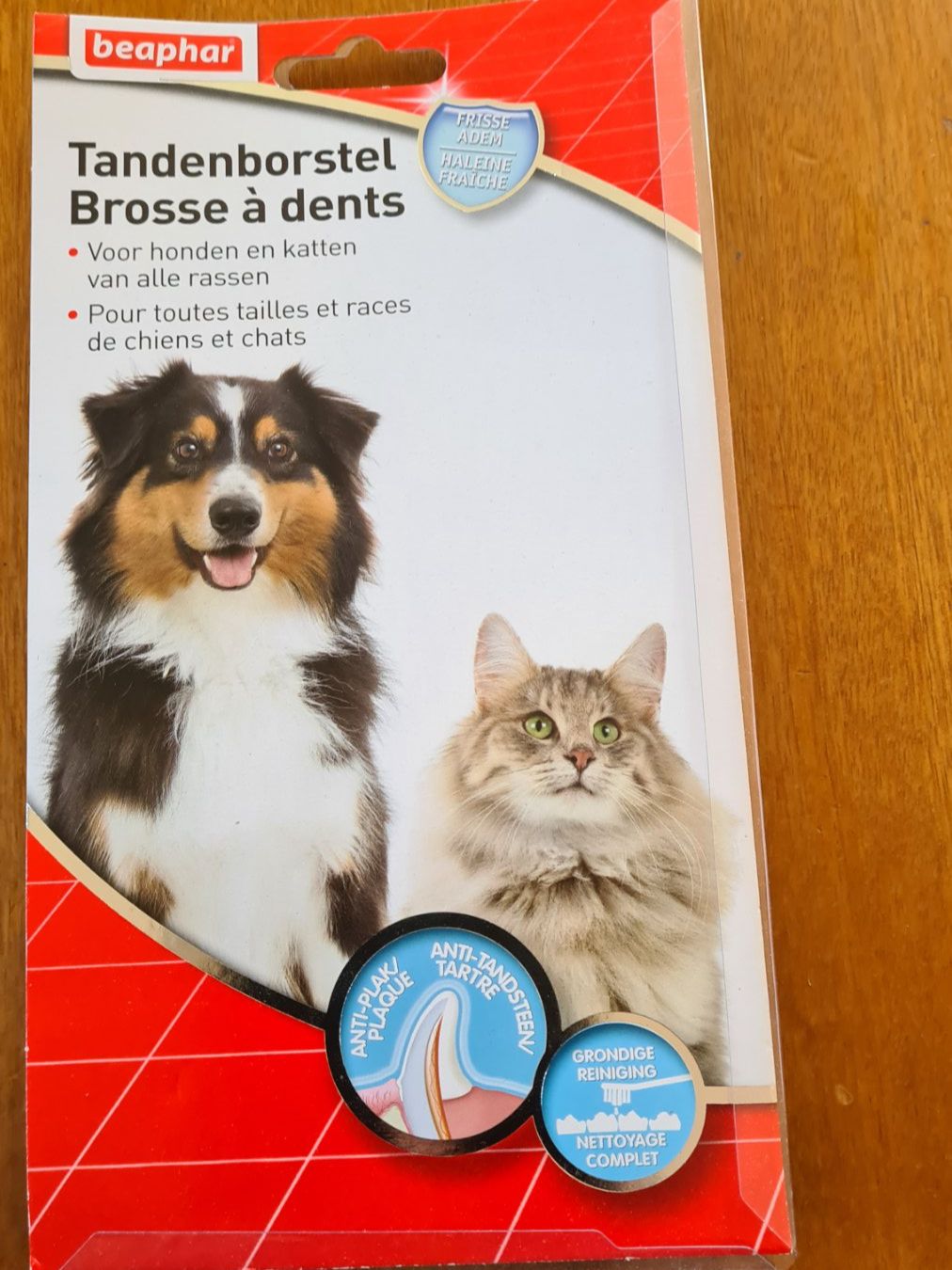Cura dei denti: Zahnbürste für Hund  oder Katze, neu – Nuovo (secondo la descrizione) da Aldesago venduto da ant_zk5q